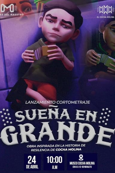 Sueña en grande poster