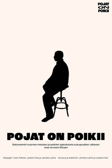 Pojat on Poikii poster