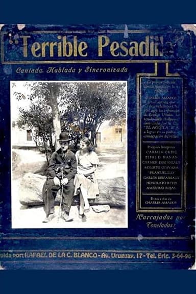 Terrible Pesadilla poster