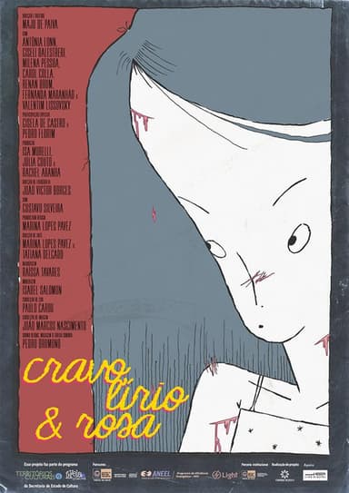 Carnation, Lily, Rose poster