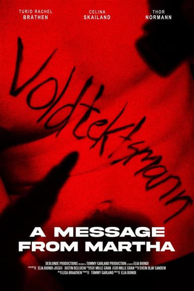 A Message from Martha poster