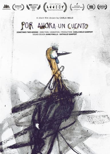 Sometimes Two Herons poster