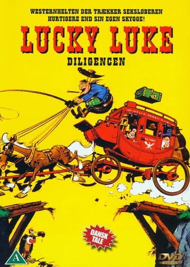 Lucky Luke 7 - Diligencen poster