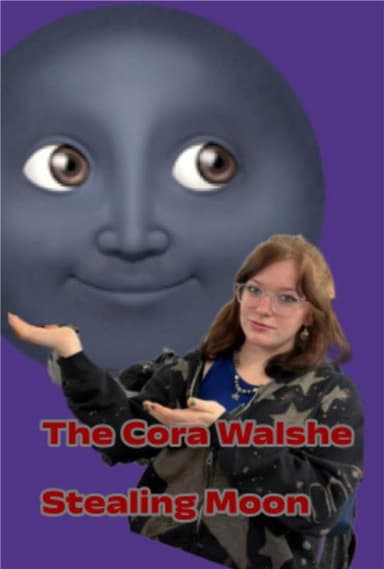 The Cora Walshe Stealing Moon poster
