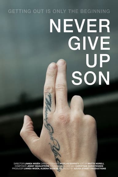 Never Give up Son poster