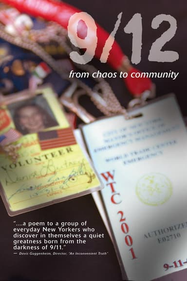 9/12: From Chaos to Community poster