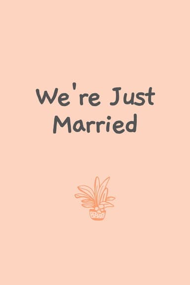 We're Just Married poster