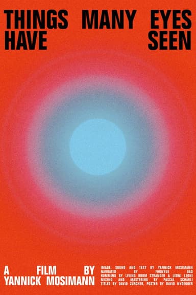 Things many have eyes seen poster