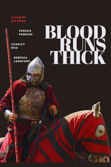 Blood Runs Thick poster