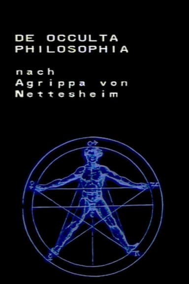 The Occult Philosophy poster