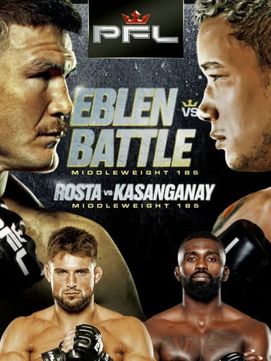 PFL Pittsburgh: Eblen vs. Battle poster