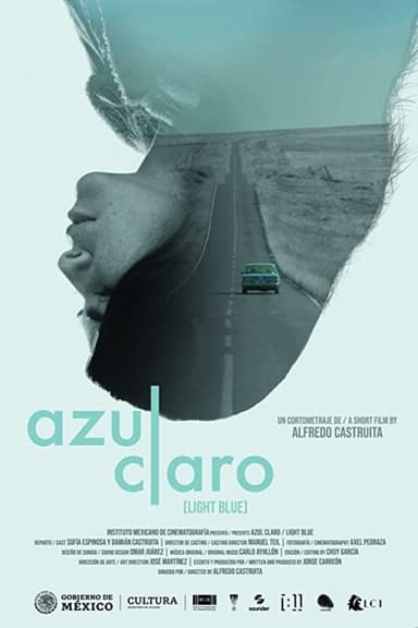 Light Blue poster