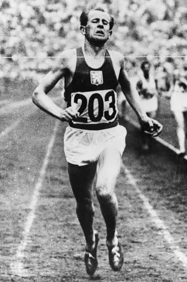 Zátopek poster