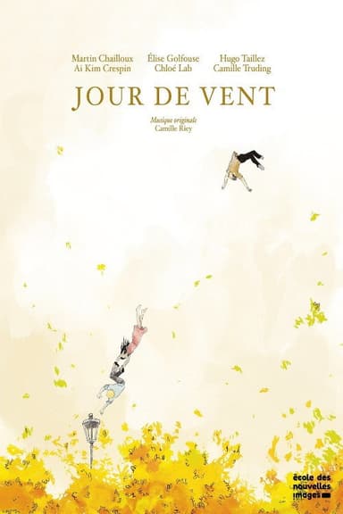 Windy day poster