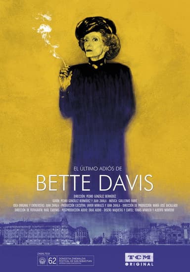 El último adiós de Bette Davis poster