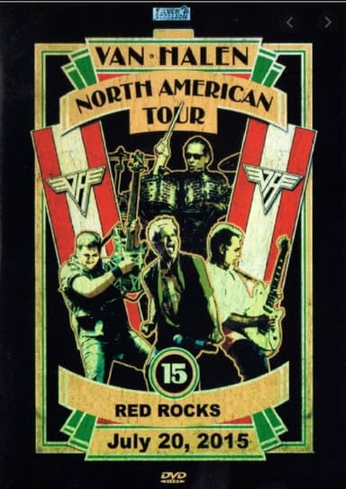 Van Halen - Live At Red Rocks 2015 poster