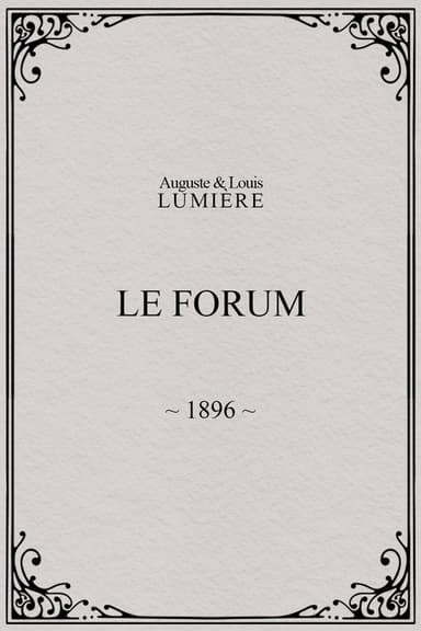 Le forum poster