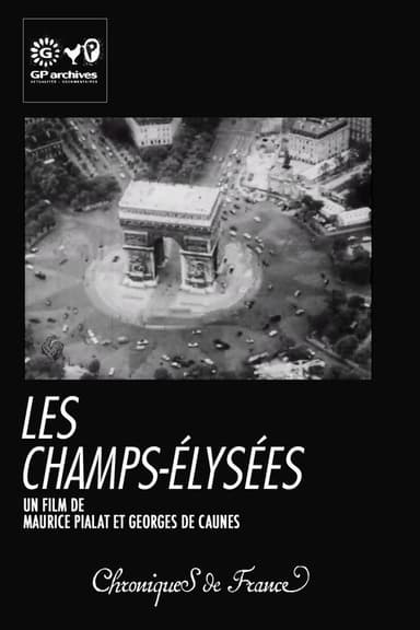 Les Champs-Élysées poster