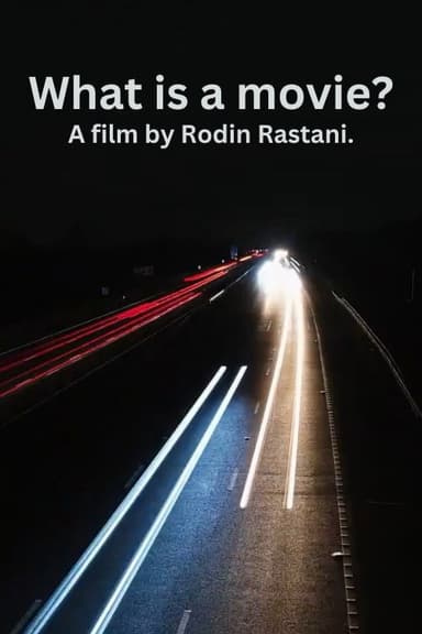 What is a movie? poster