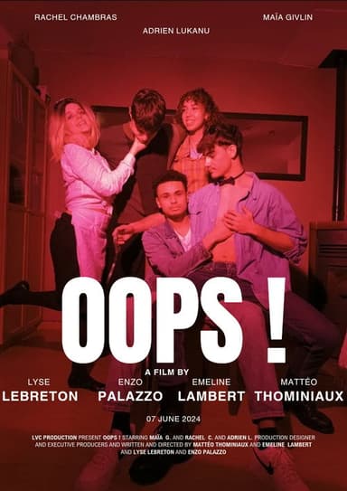 Oops ! poster