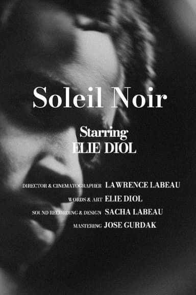 Soleil noir poster