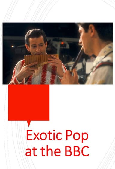 Exotic Pop at the BBC poster