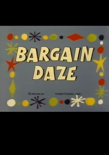 Bargain Daze poster