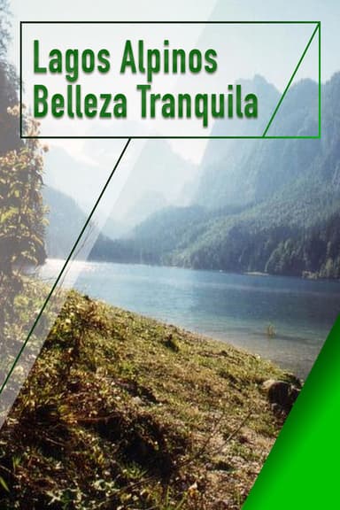Alpine Lakes - Quiet Beauty poster