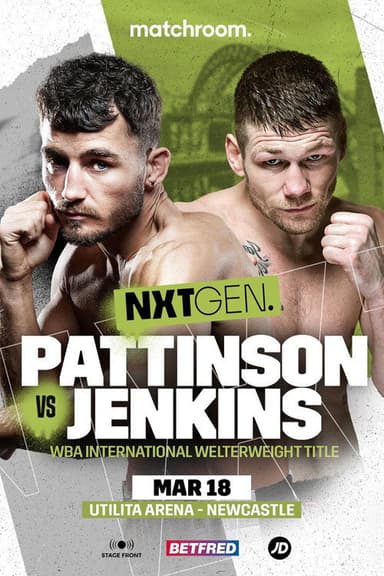 Cyrus Pattinson vs. Chris Jenkins poster