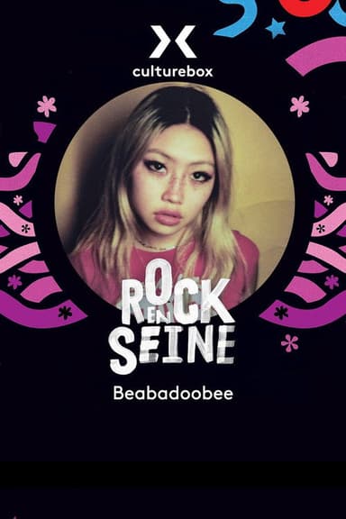 Beabadoobee - Rock en Seine 2022 poster
