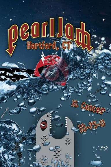 Pearl Jam: Hartford 2013 poster