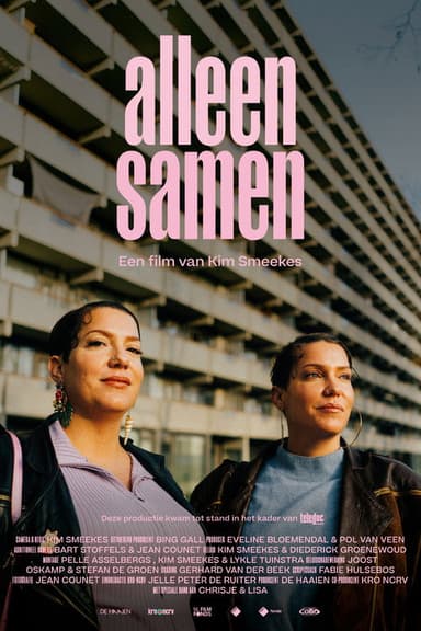 Alleen samen poster