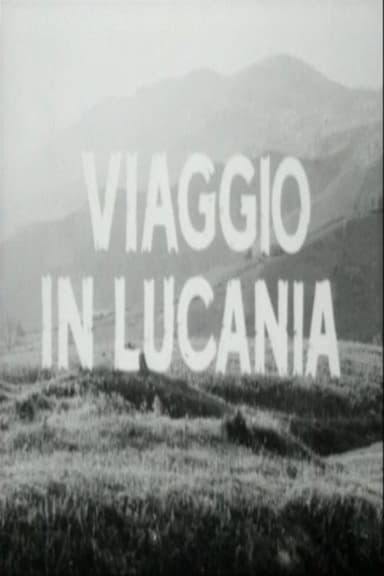 Viaggio in Lucania poster