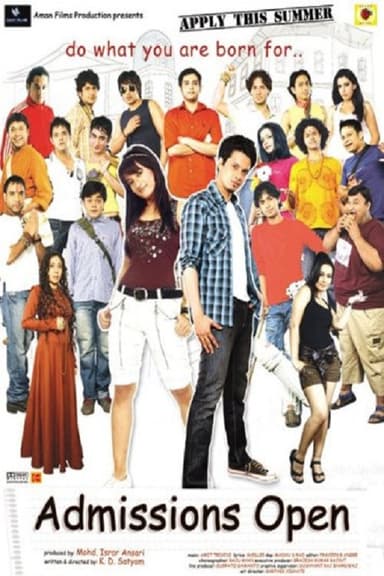 Admissions Open poster