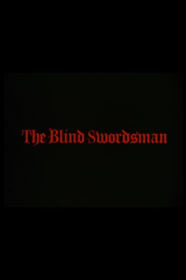 The Blind Swordsman poster