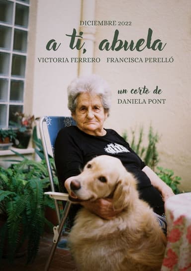A ti, Abuela poster