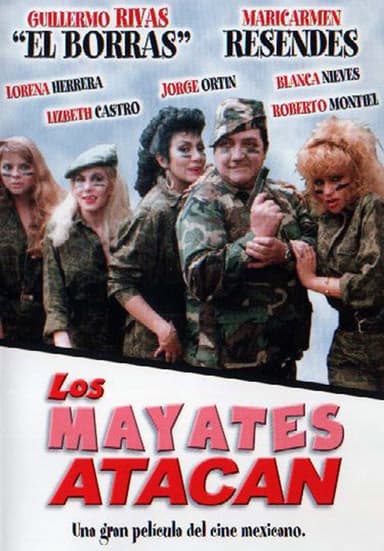 Los mayates atacan poster