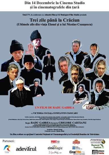 Three days 'till Christmas poster