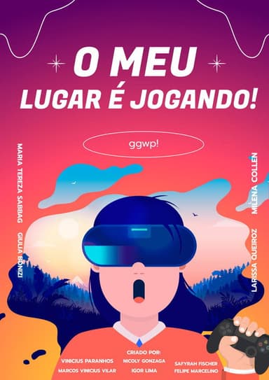 O Meu Lugar é Jogando poster