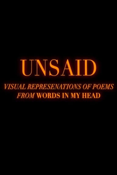 Unsaid poster