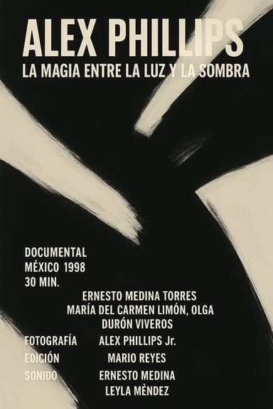 Alex Phillips: The magic between light and shadow poster