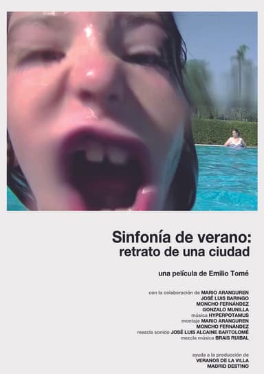 Sinfonía de verano (Retrato de una ciudad) poster