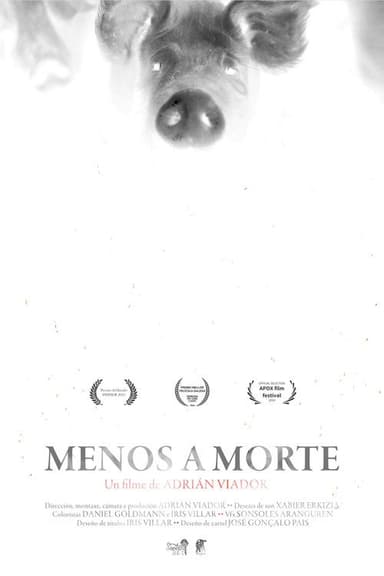 Menos a morte poster