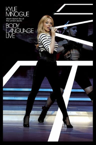 Kylie Minogue: Body Language Live poster