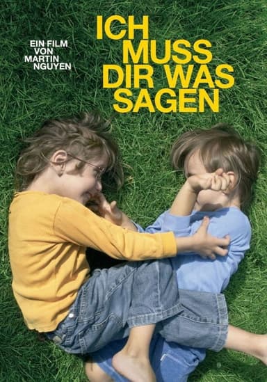 Ich muss dir was sagen poster
