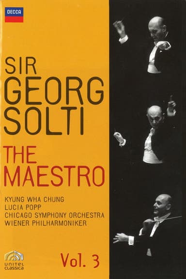 Sir Georg Solti The Maestro Vol. 3 (Wagner - Richard Strauss) poster