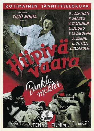 Hiipivä vaara poster