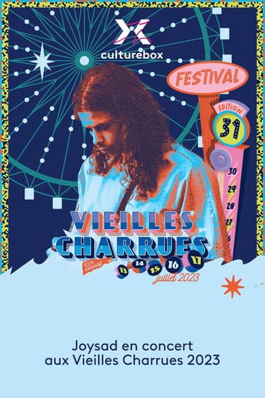 Joysad en concert aux Vieilles Charrues 2023 poster