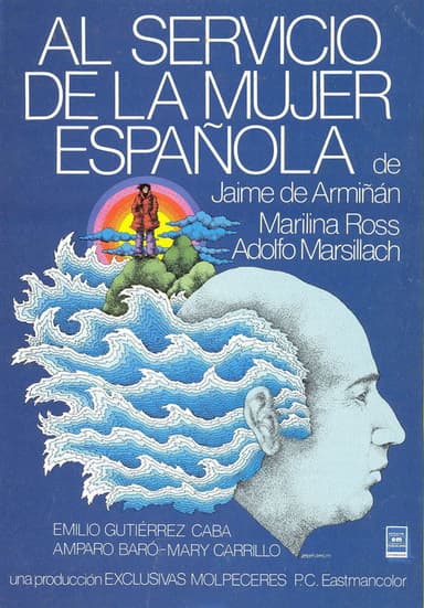 At the Service of Spanish Womanhood poster
