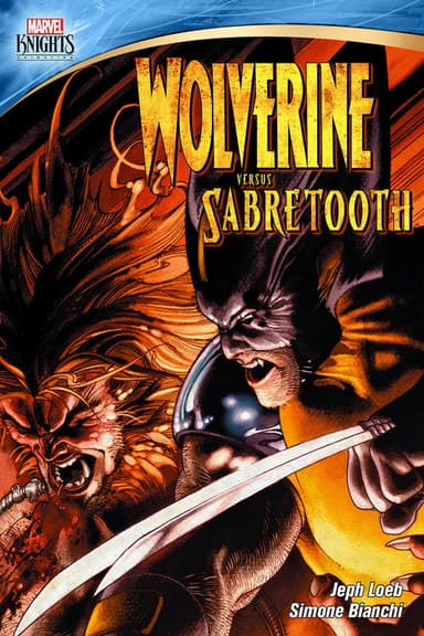 Wolverine Versus Sabretooth poster